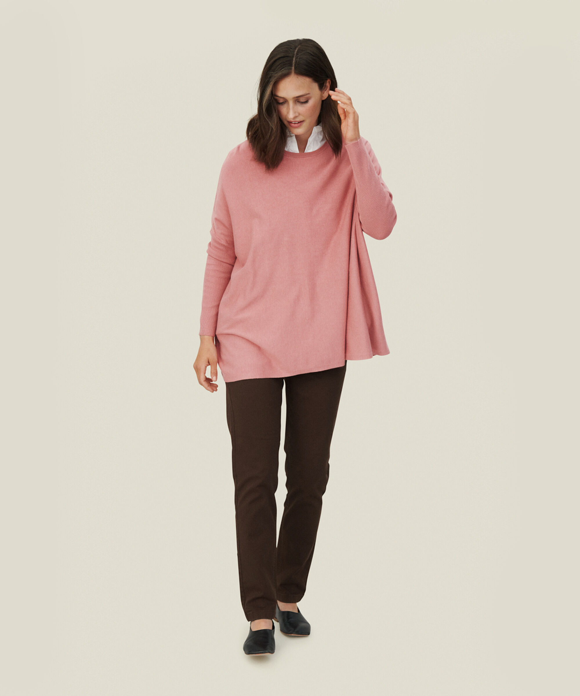 PAPIA TROUSERS, Chestnut