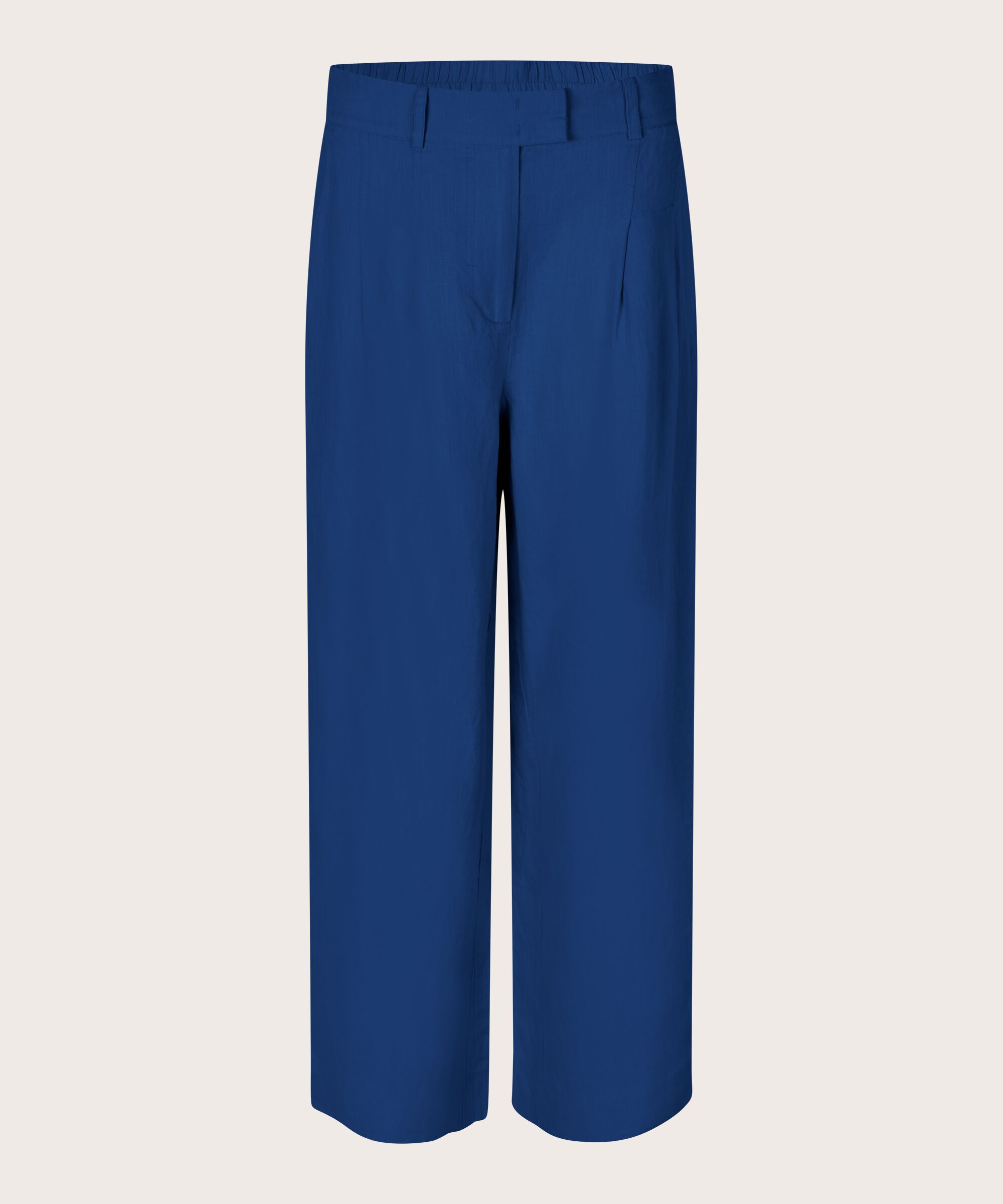 Perli Trousers, Navy Peony