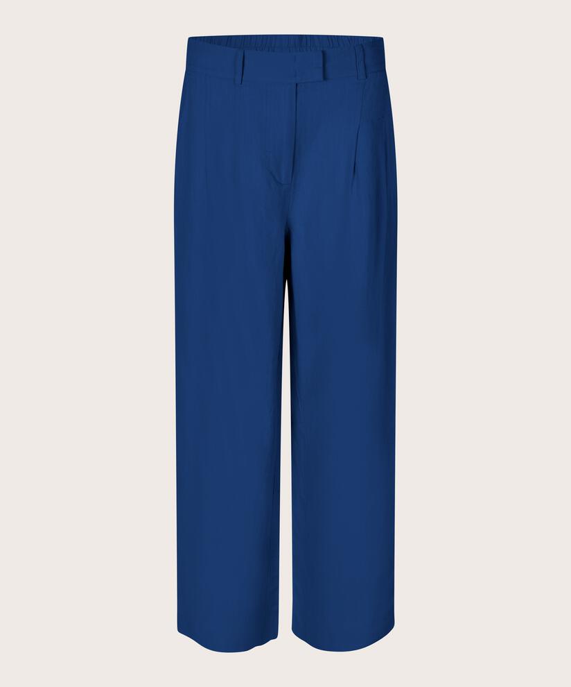 Perli Trousers, Navy Peony