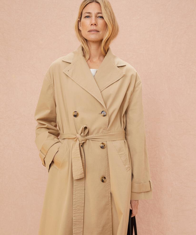 Tosca Coat, Travertine