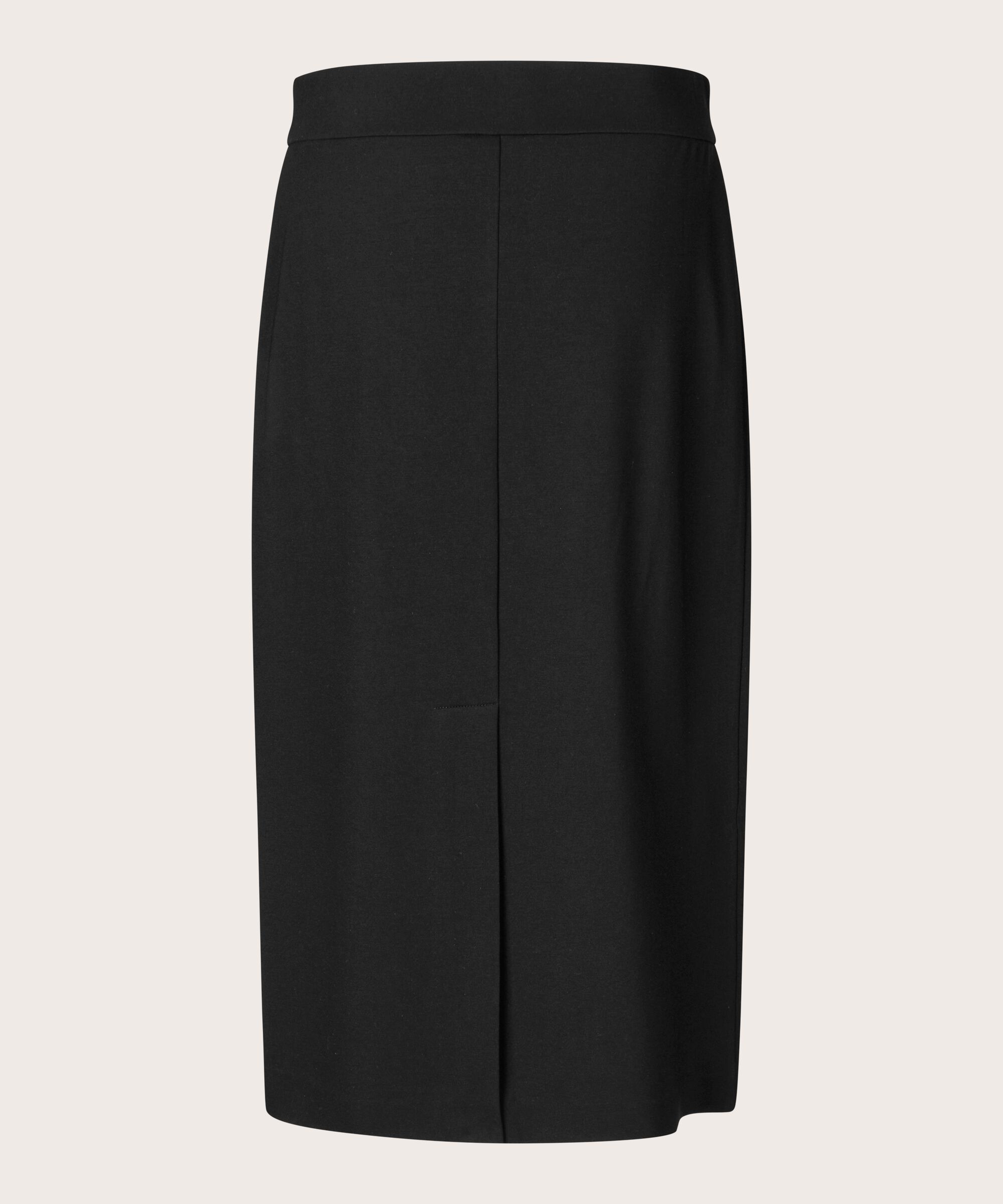 Stephanie JERSEY Skirt, Black