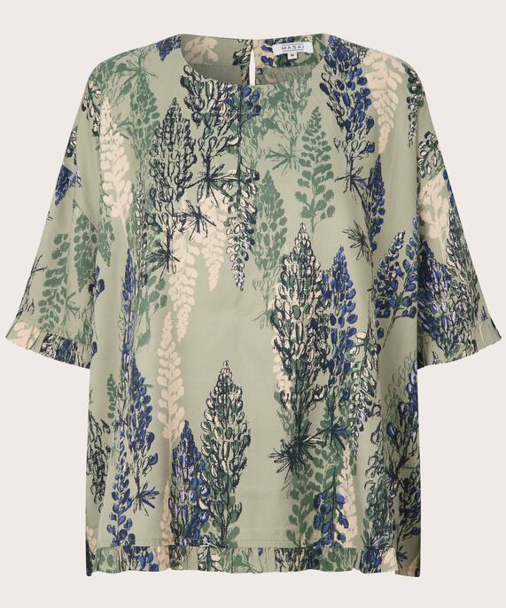 Dreuma Blouse, Seagrass