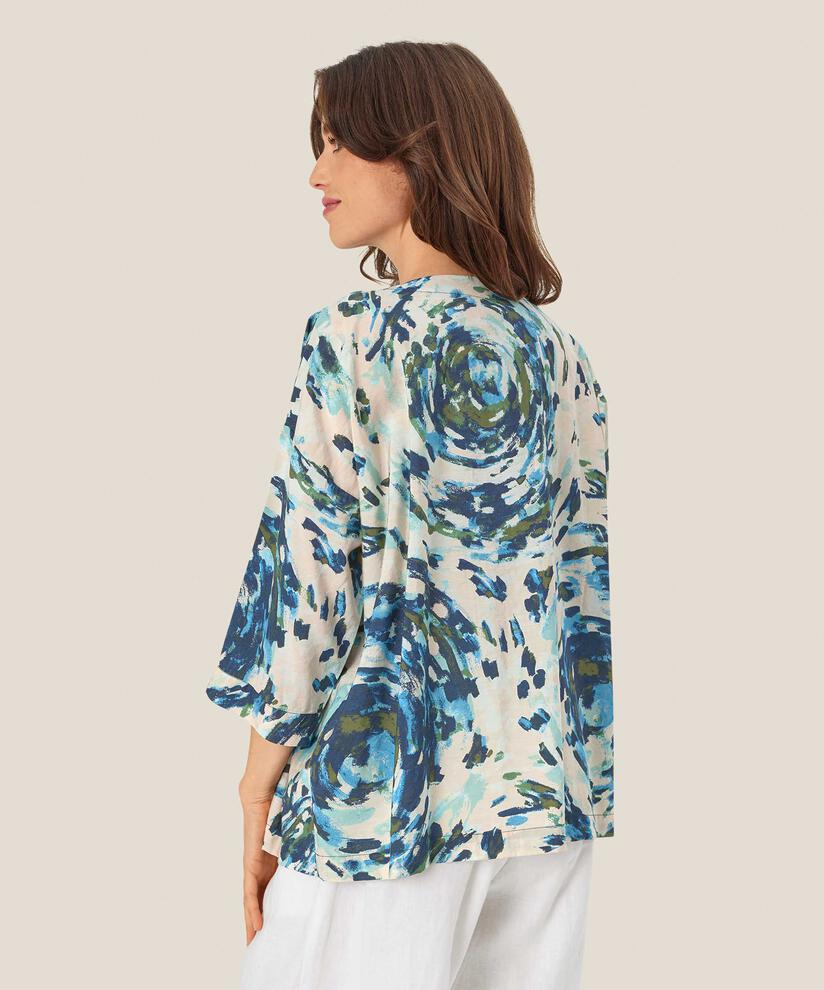 Becca Blouse, Cendre Blue