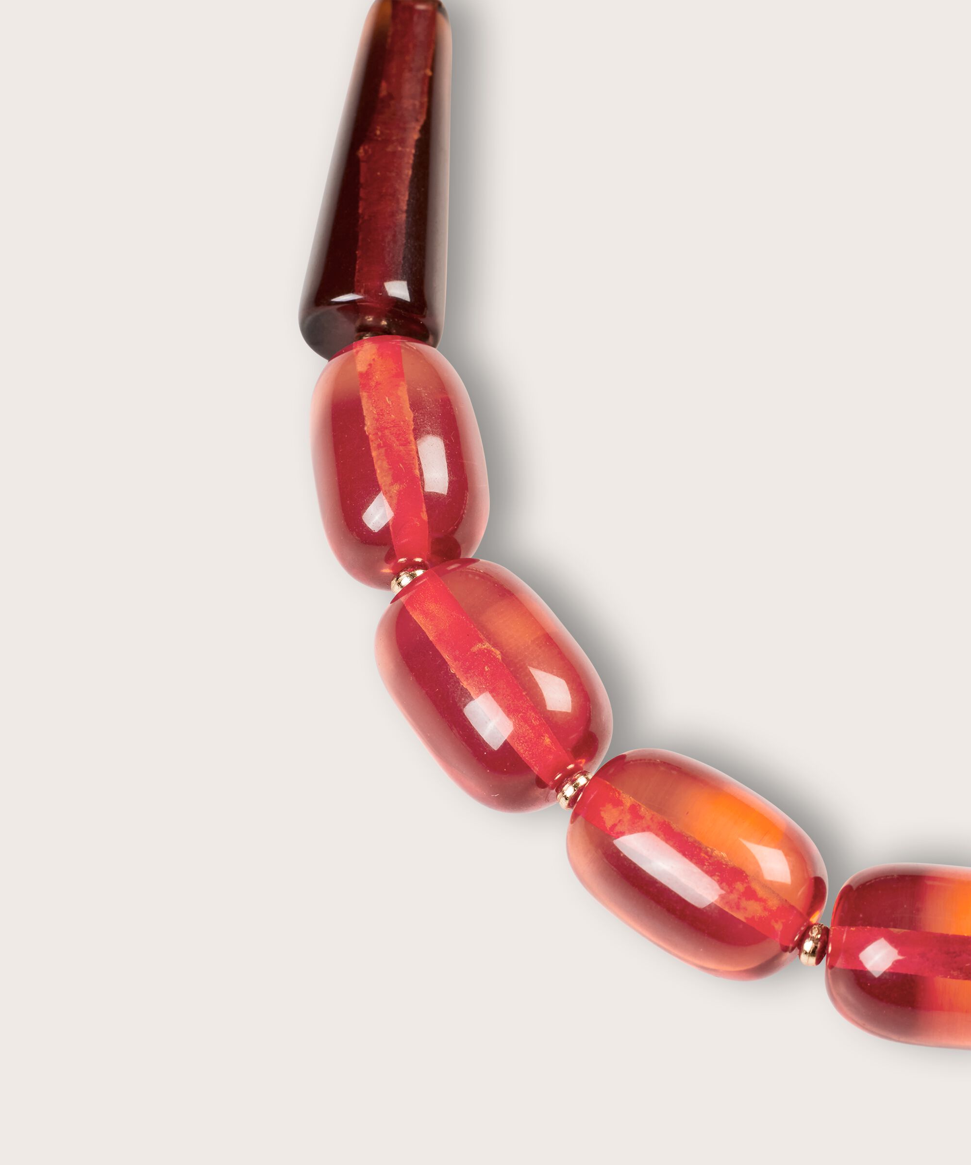 Rianne Necklace, Orange com