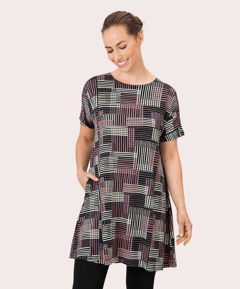 Gertie JERSEY Tunic, Dusky Orchid