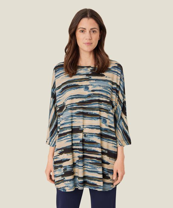 Glencia JERSEY Tunic, Blue Fog