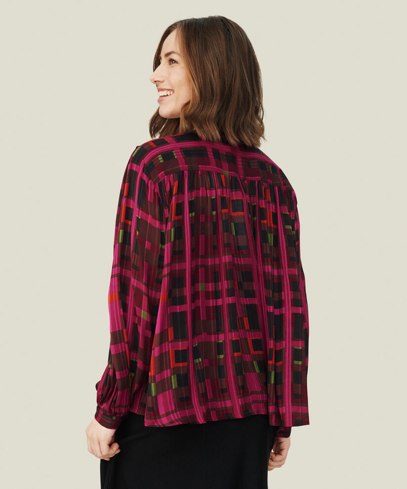 IRUSKA SHIRT, Sangria