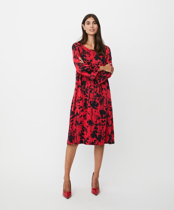 Nutappa JERSEY Dress, Scarlet Sage