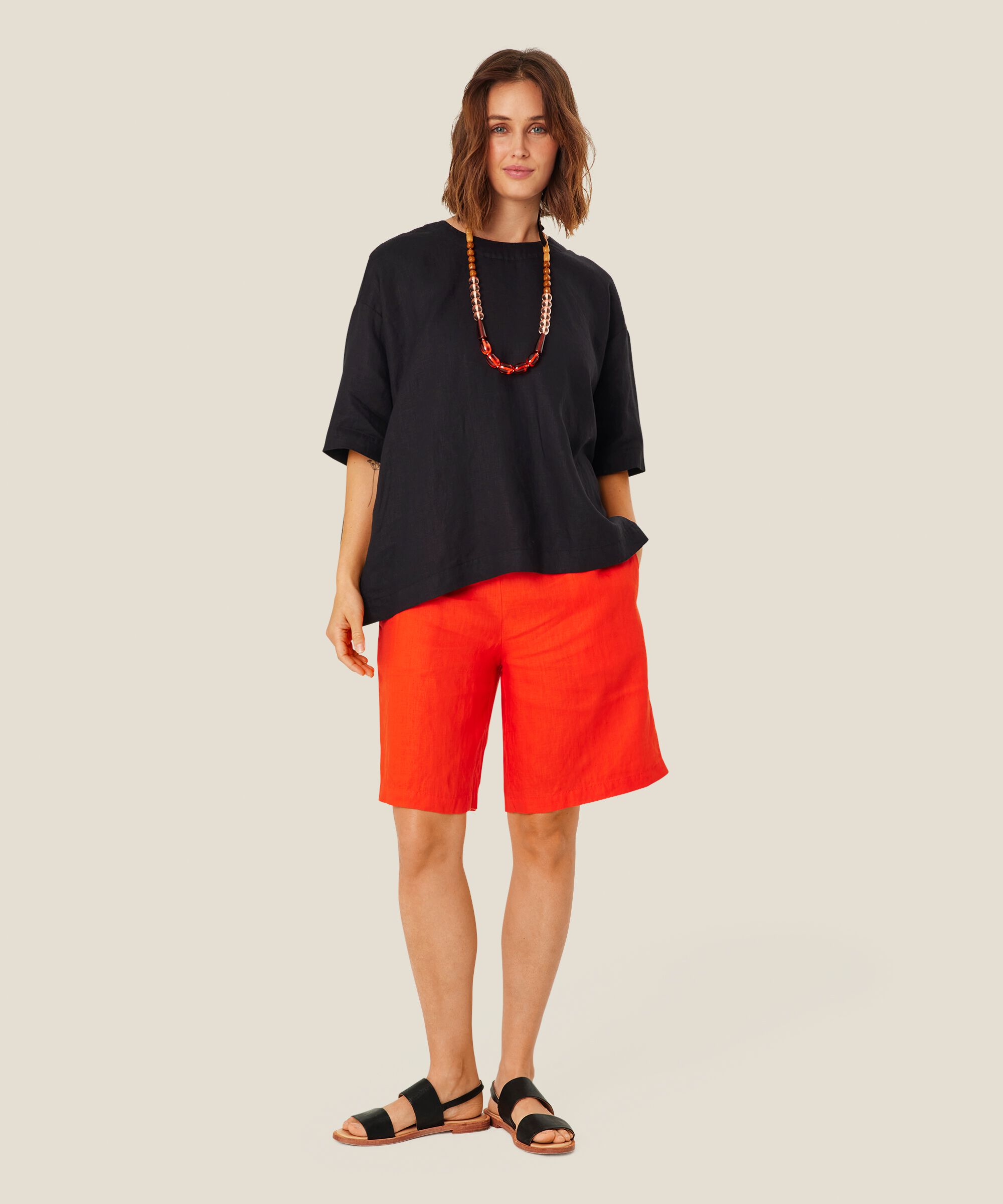 Rianne Necklace, Orange com