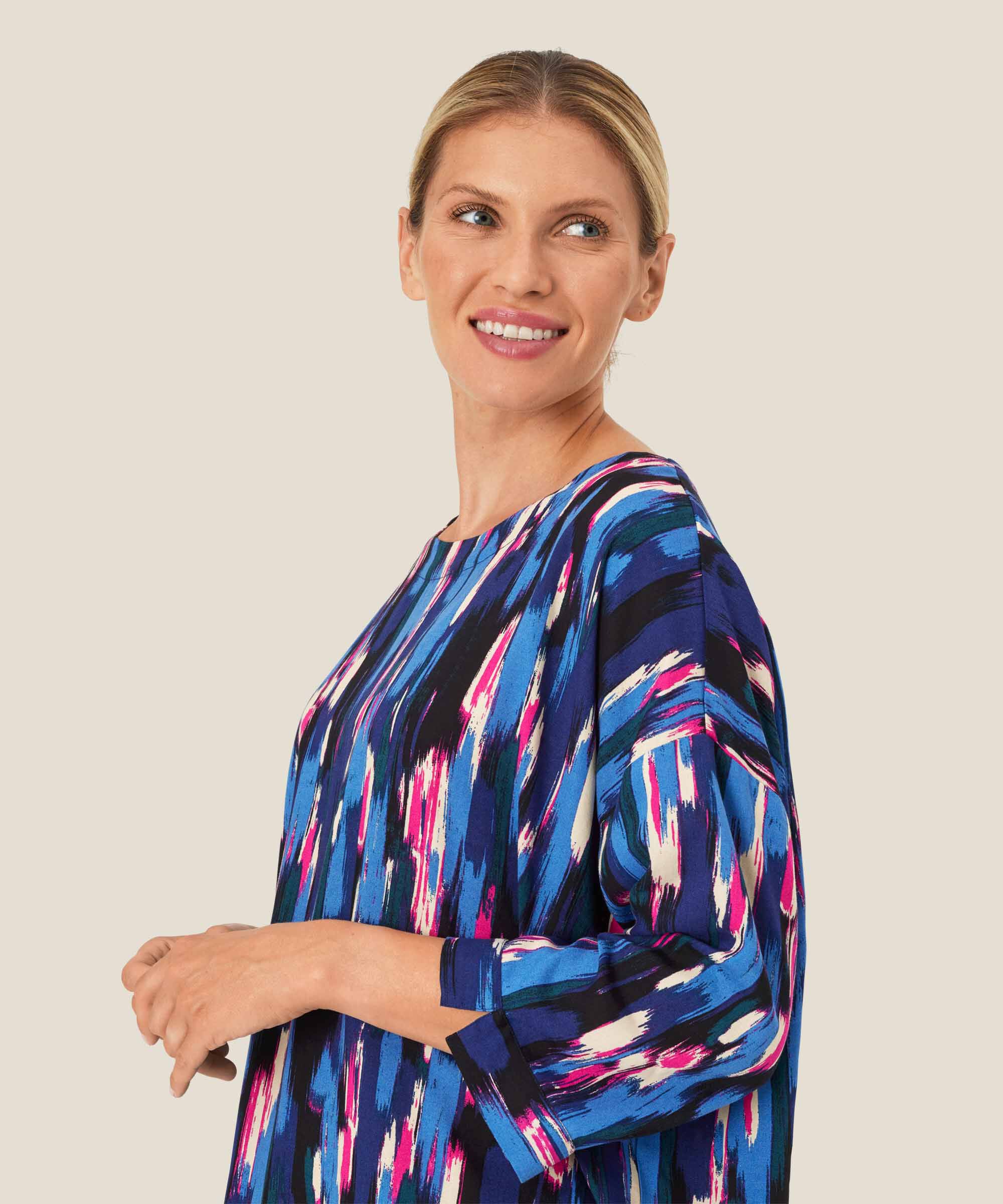 Becca Blouse, Federal Blue