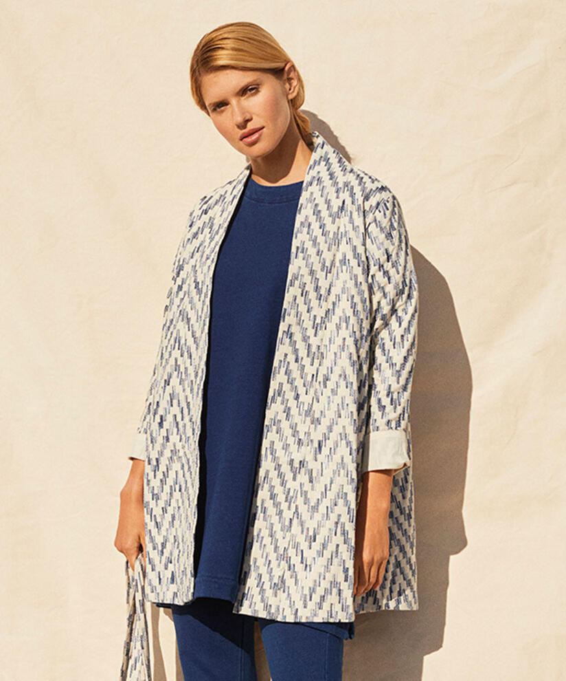 JANEY JACKET, Medieval blue