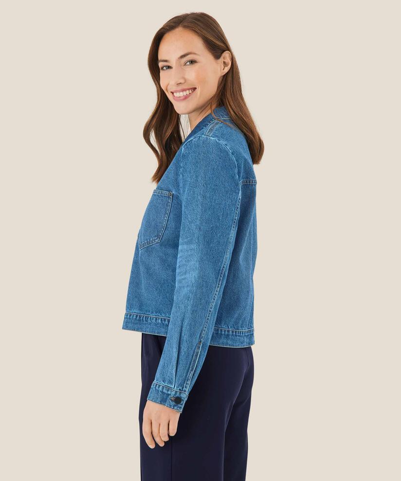 Jorila Jacket, Blue Denim