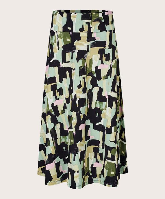 Sabrina JERSEY Skirt, Frosty Green