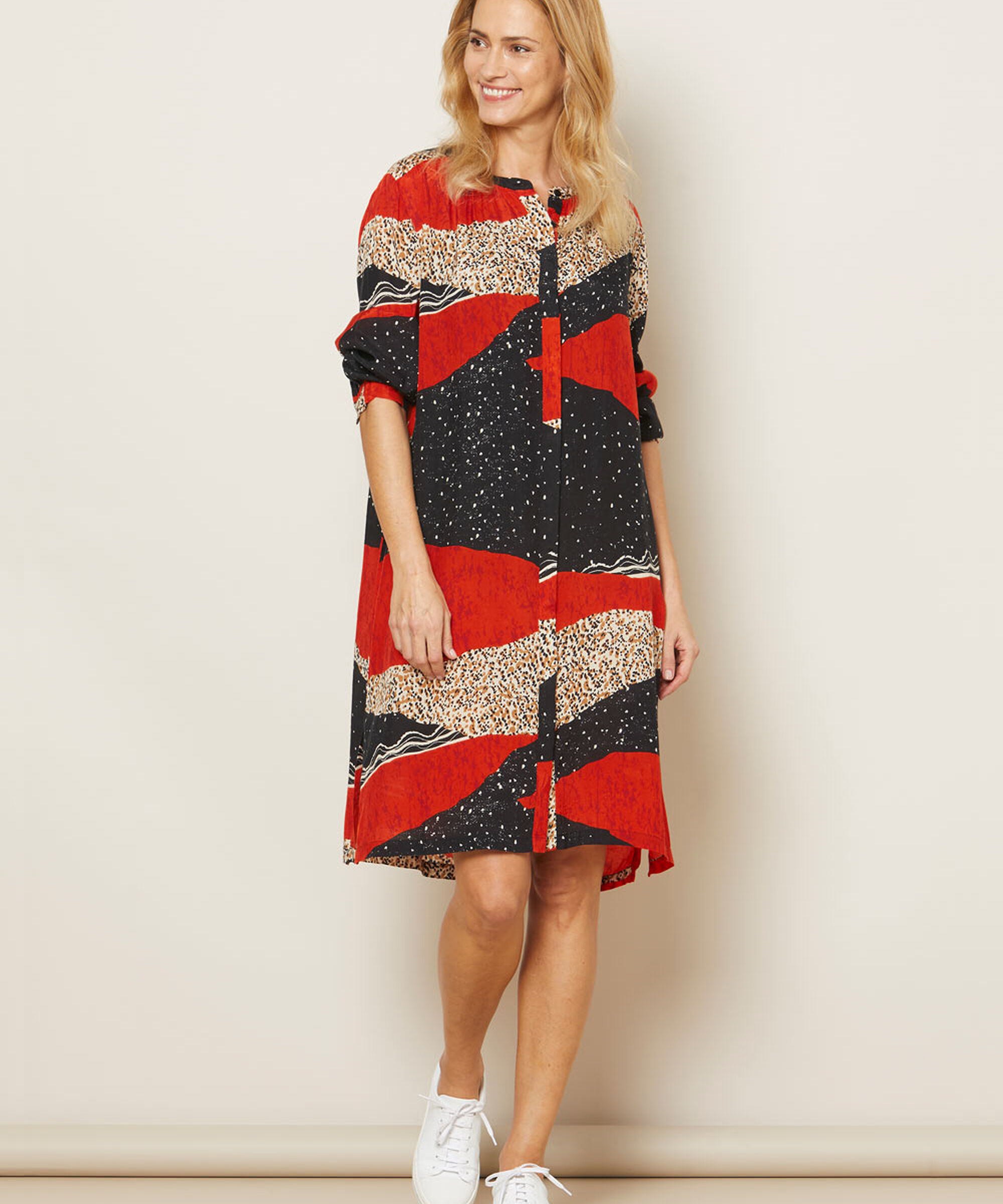 NANI DRESS, Pumpkin
