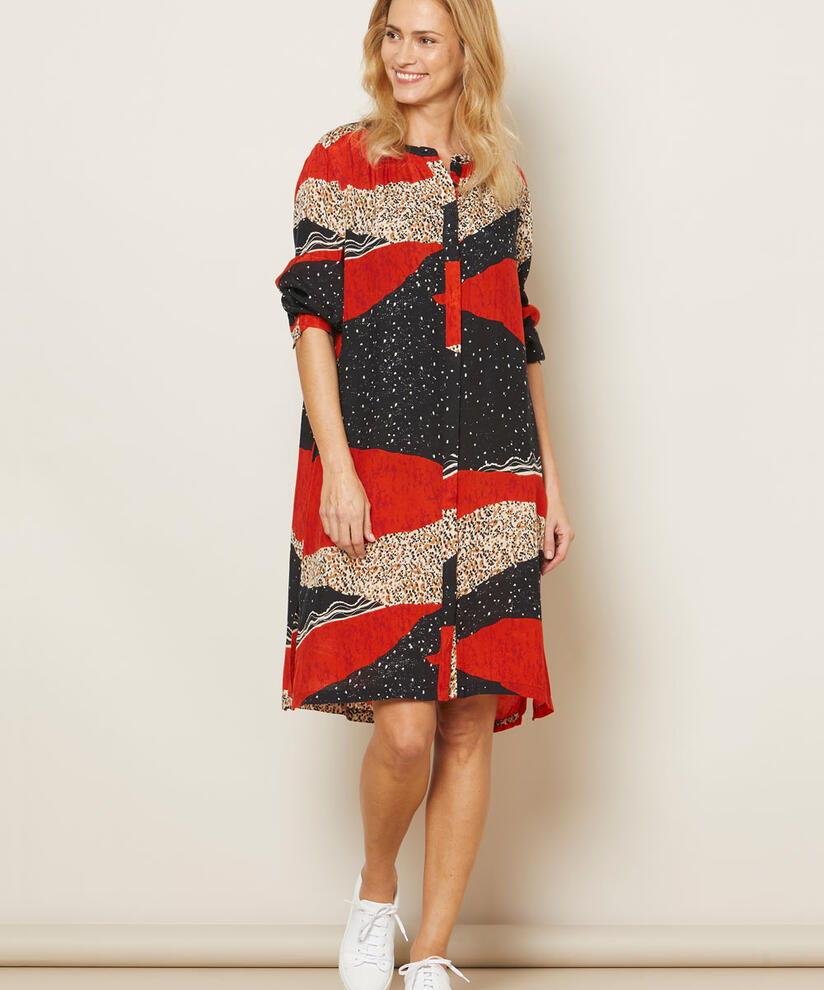 NANI DRESS, Pumpkin