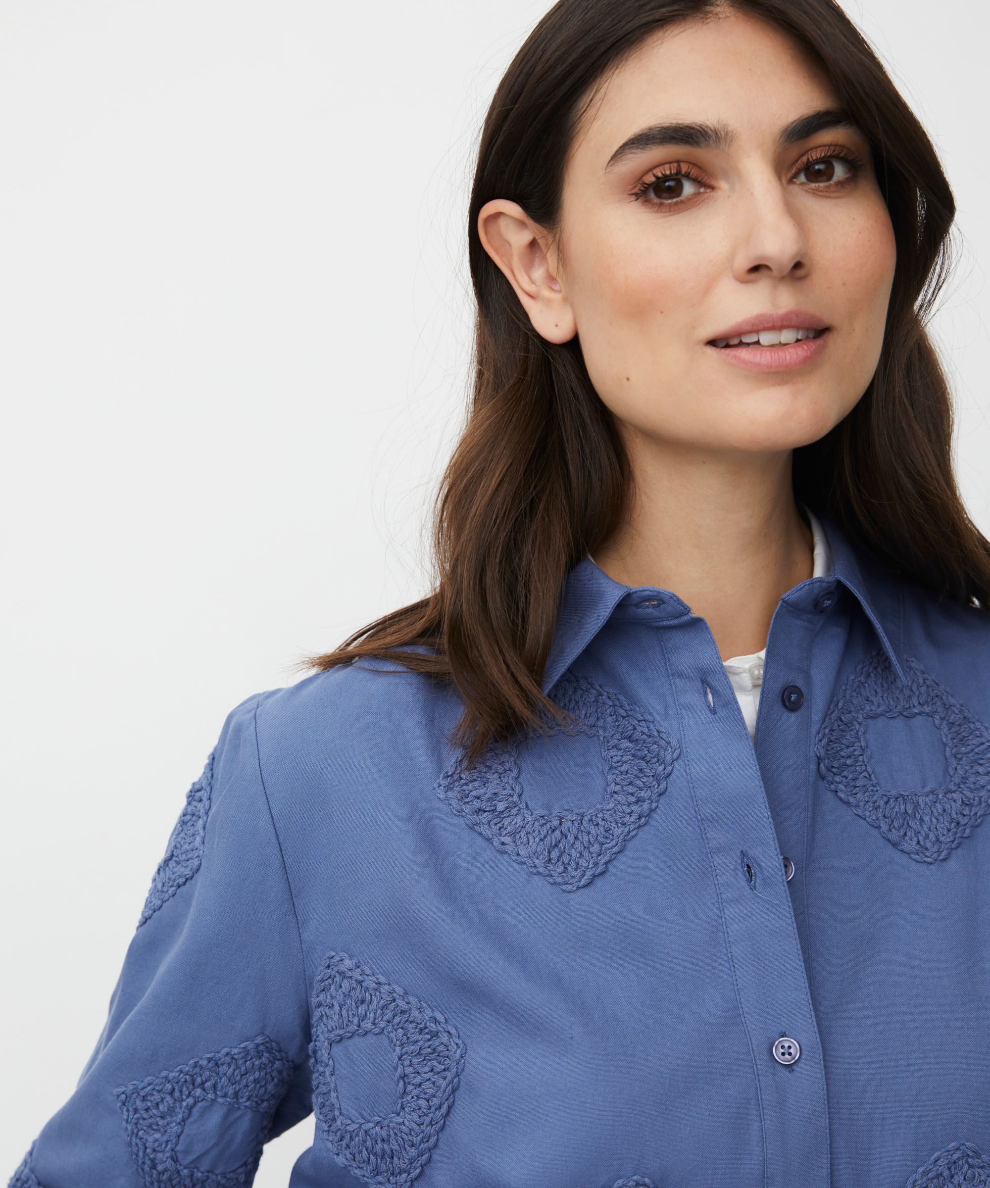 Inanne Shirt, Bijou Blue