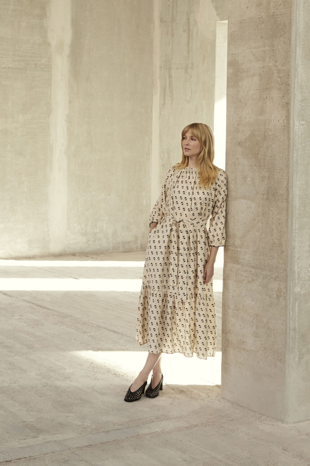 Navelleth Dress - Olivine