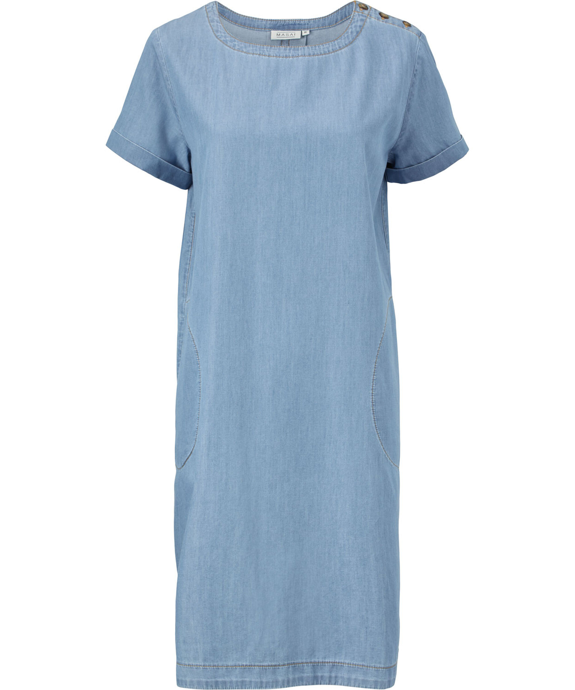 NALANI DRESS, Light Denim