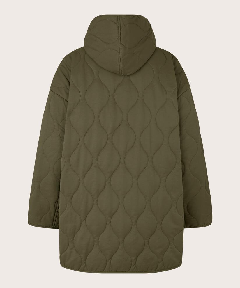 Tehila Coat, Olive Night