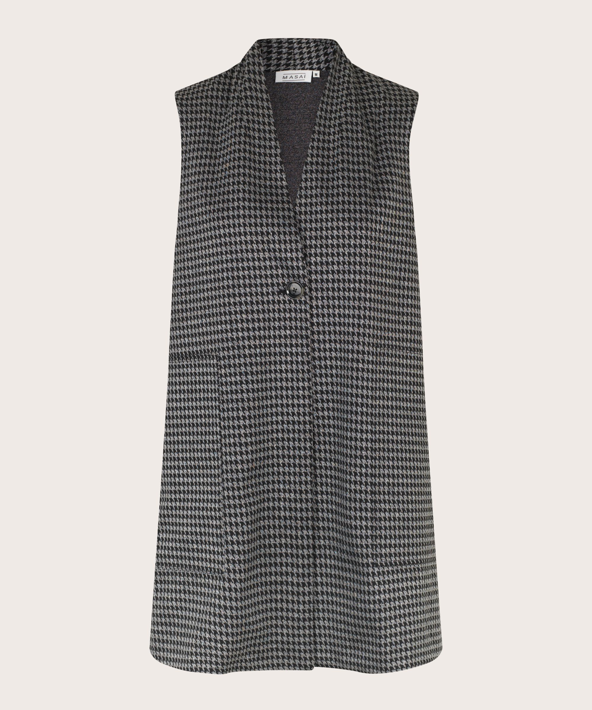 Jorgine JERSEY Waistcoat, Black