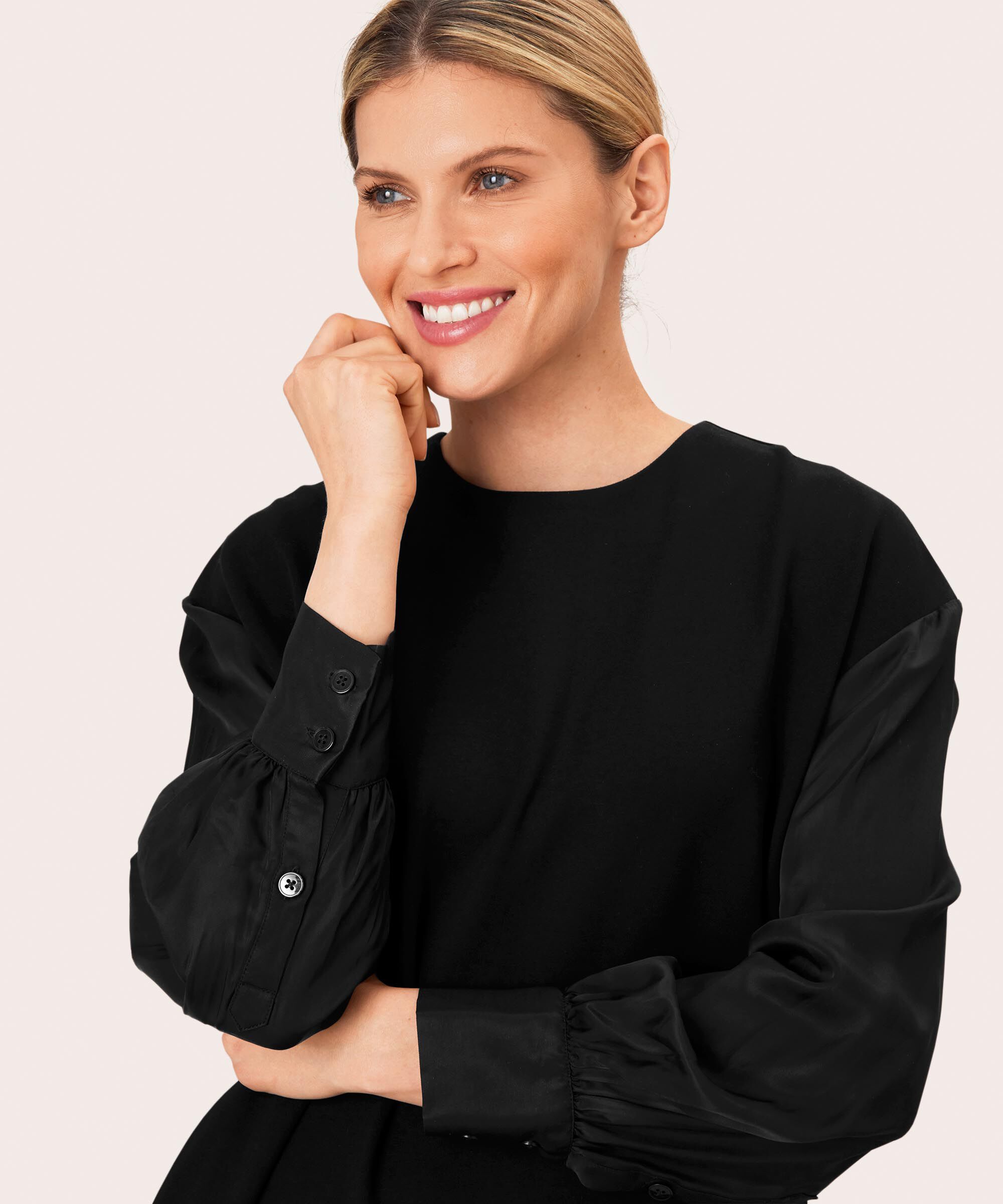 Nicolina JERSEY Dress, Black