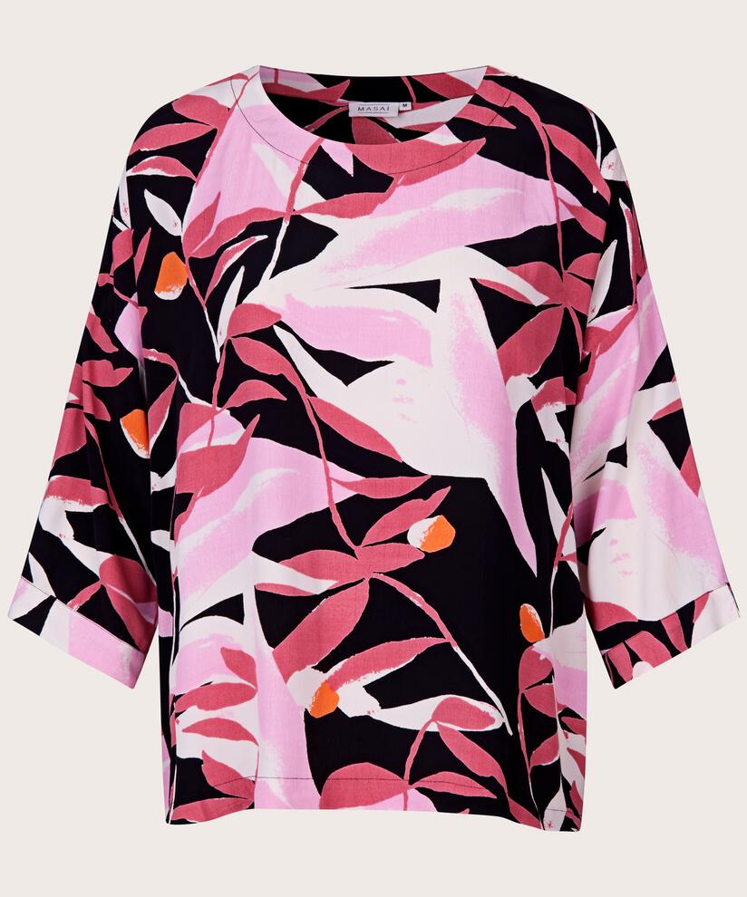 Becca Blouse, Begonia Pink