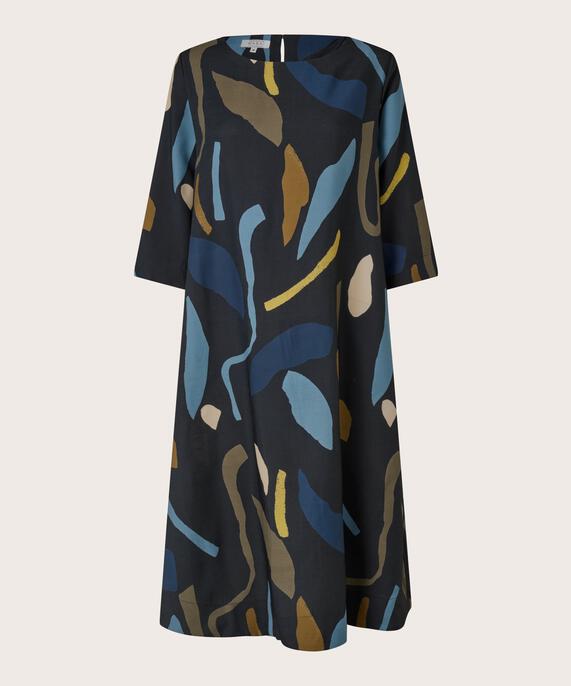 Novenza Dress, Proven Blue