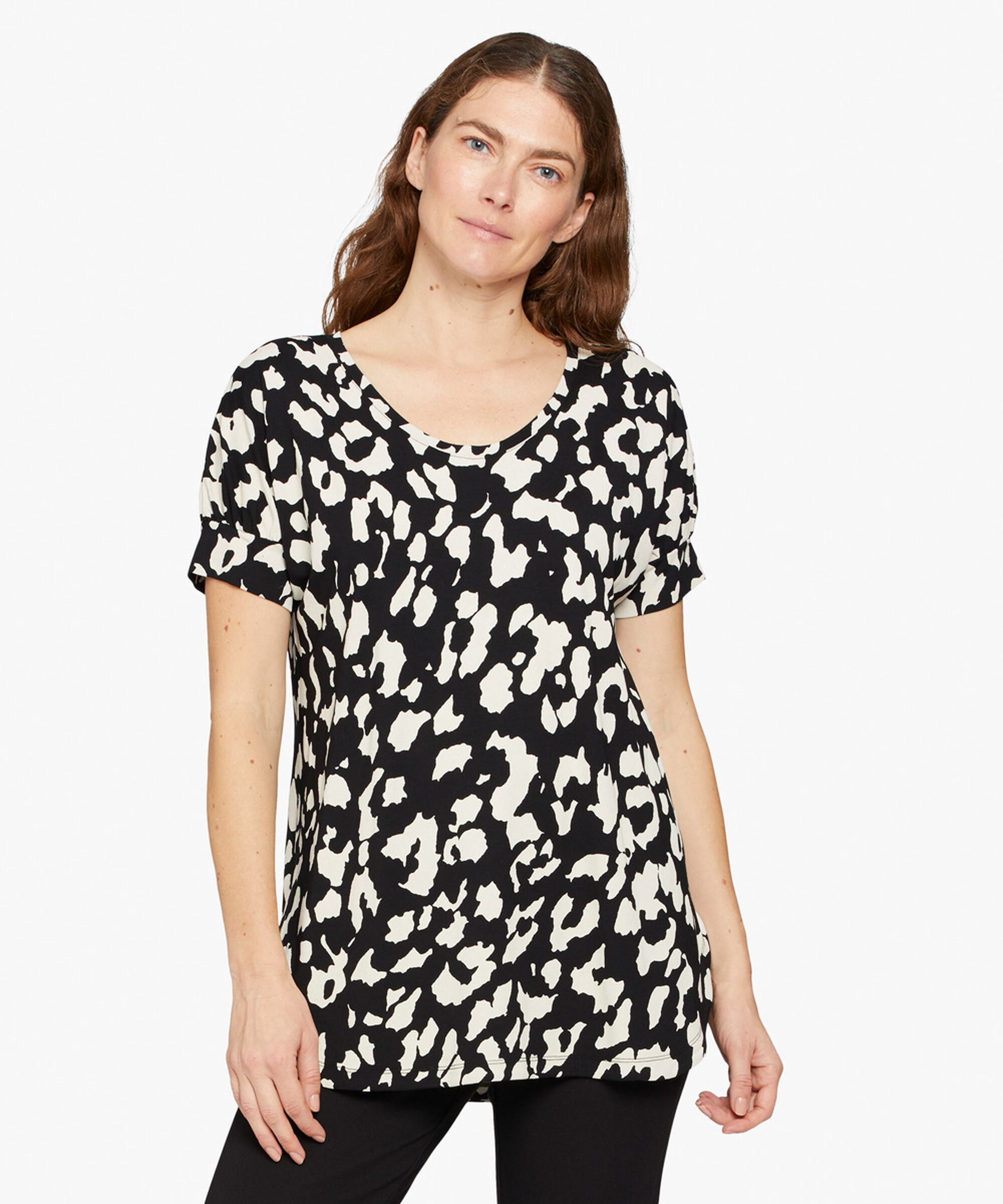DELINA TOP, Black