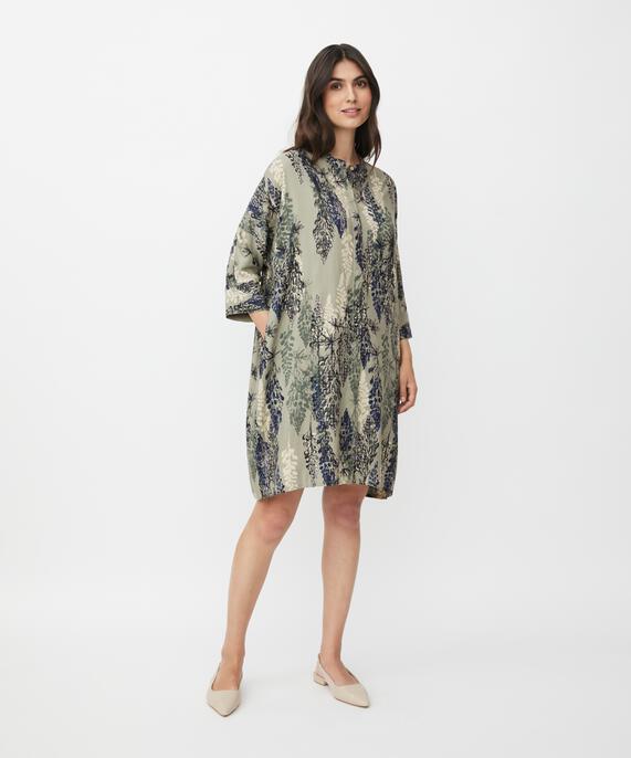 Iosetta Shirt Dress, Seagrass