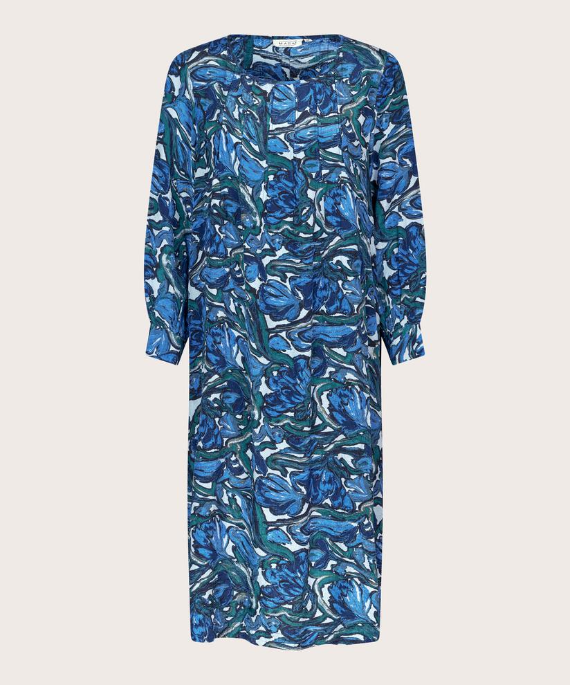 Novalie Dress, Blue Fog