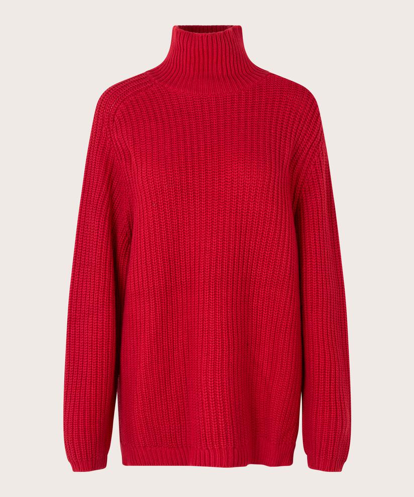 Fatmire Jumper, Scarlet Sage
