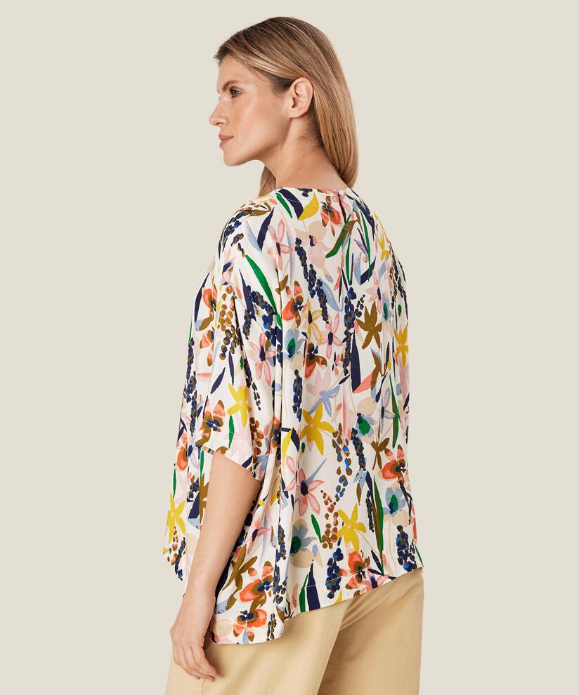 Degana Blouse, Whitecap