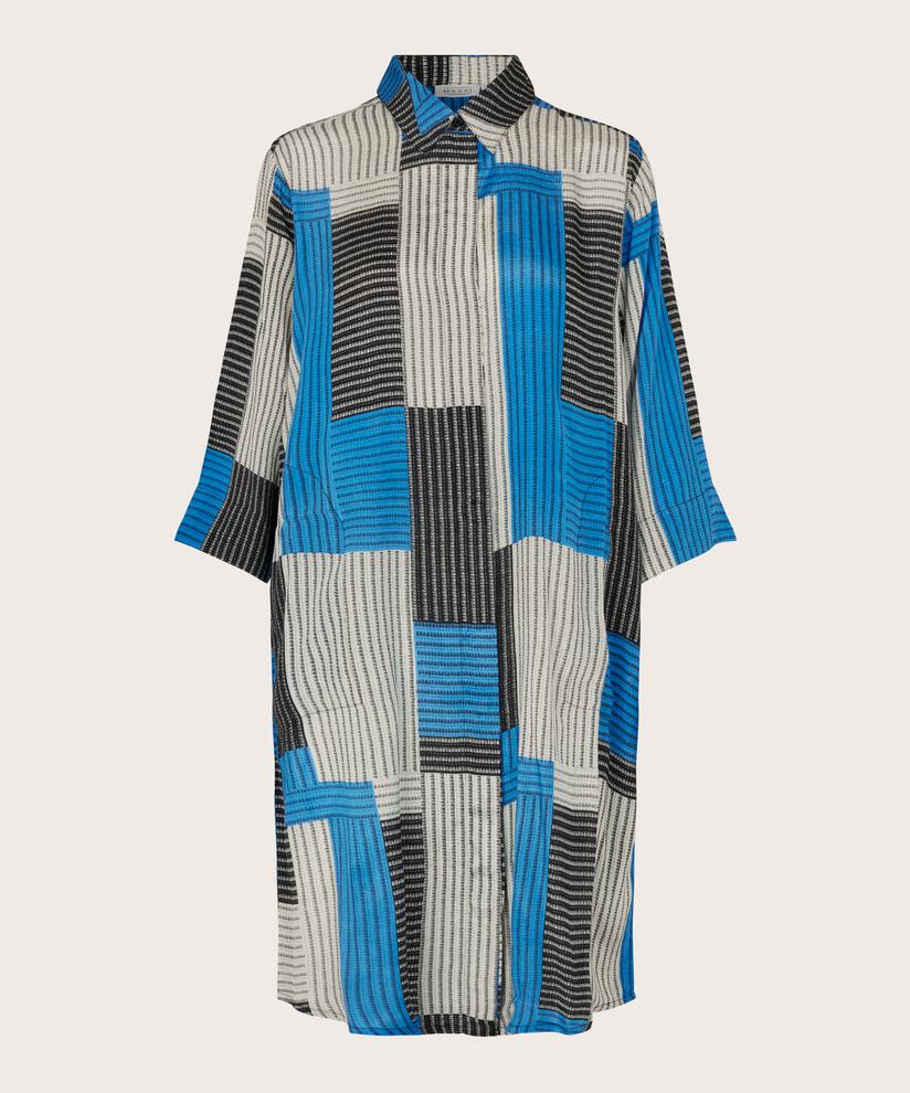 Nykolia Shirt Dress, Nebulas Blue