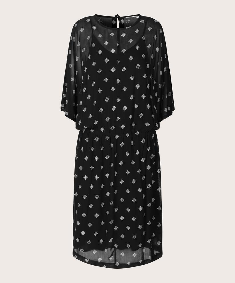 Noué Dress, Black