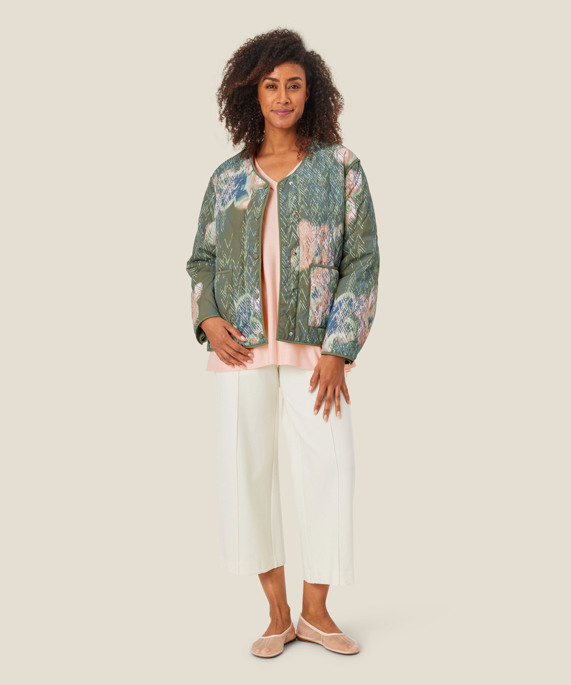 Toanda Jacket, D. Lichen Green