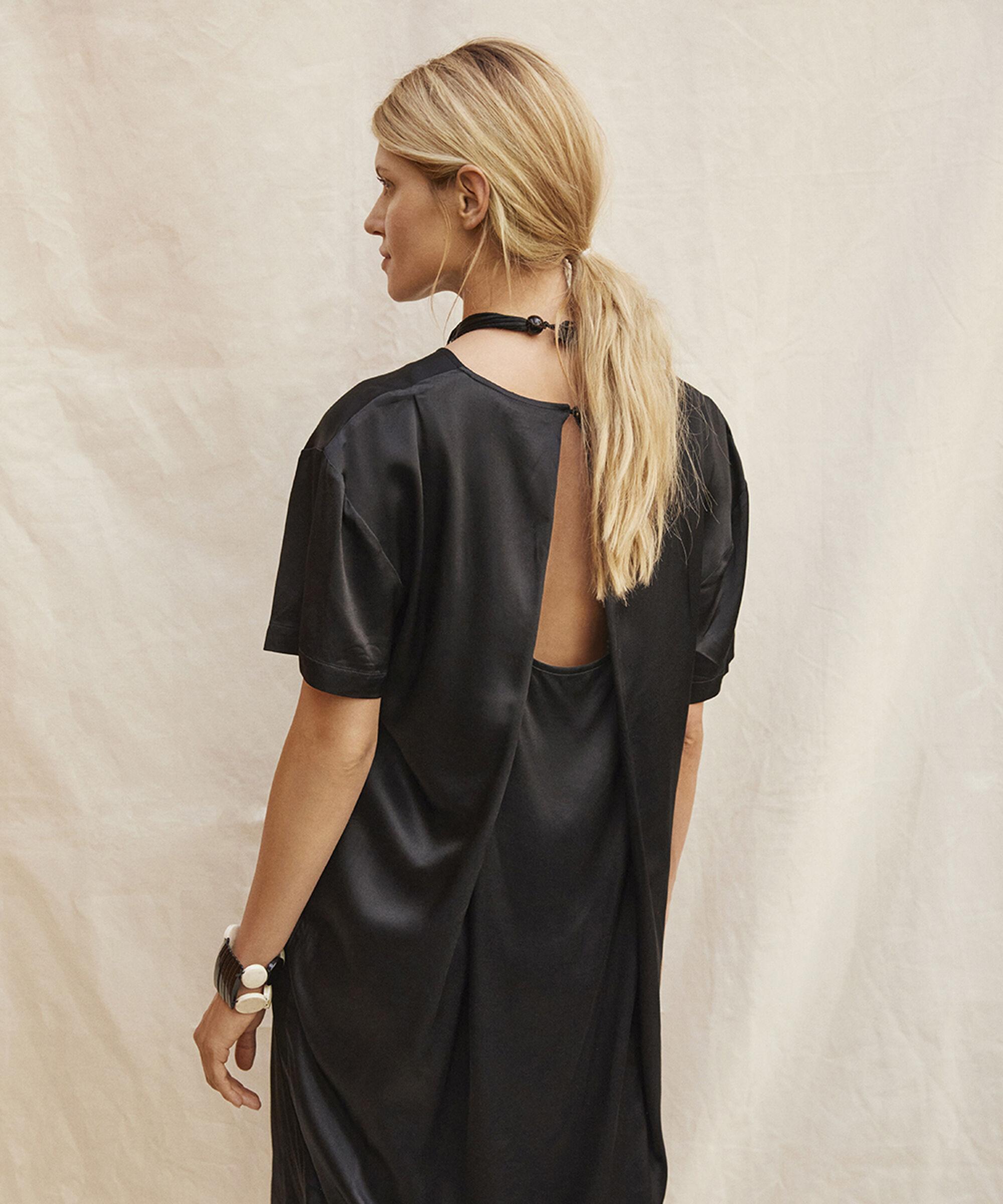 NADIRA DRESS, Black