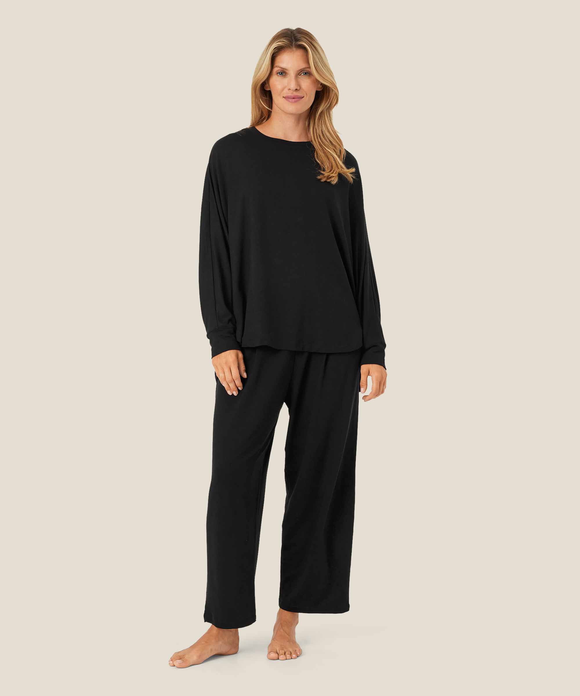 Penelope JERSEY Trousers, Black