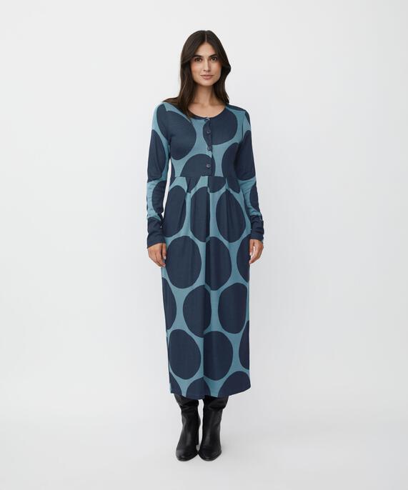Nilana JERSEY Dress, Proven Blue