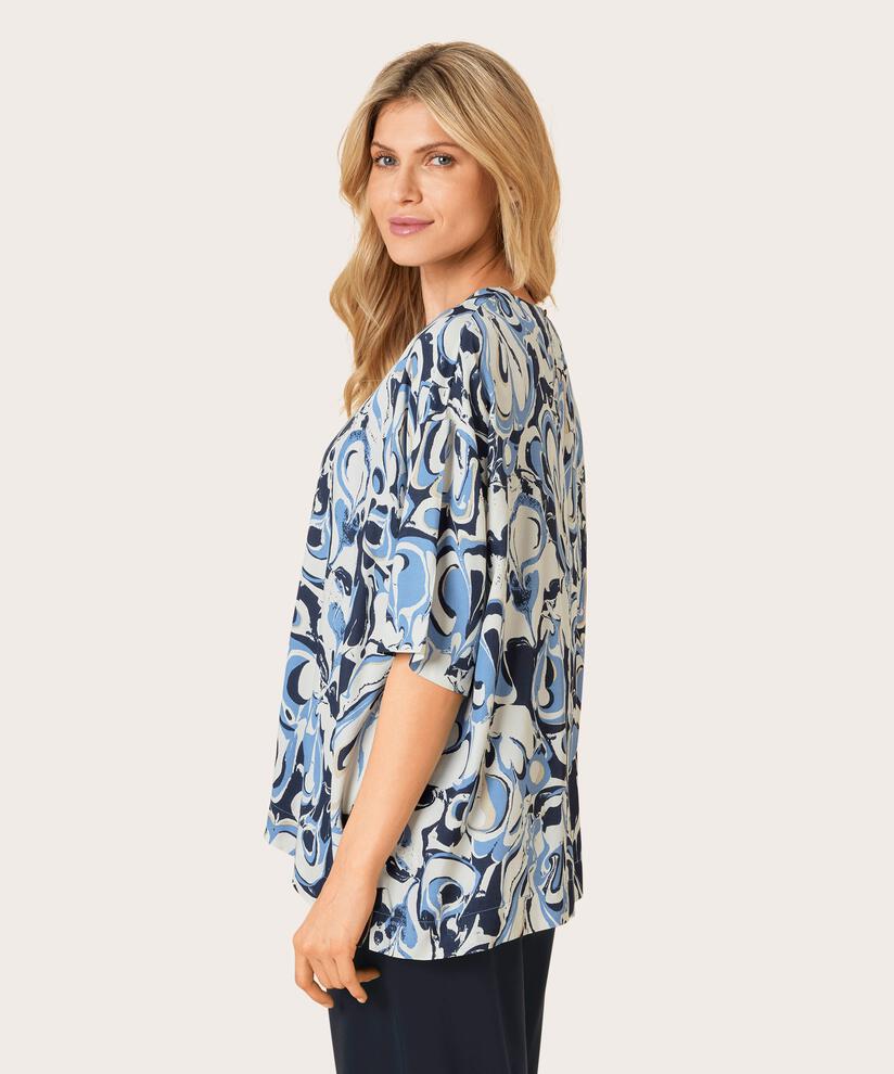 DEGANA BLOUSE, Quiet Harbor