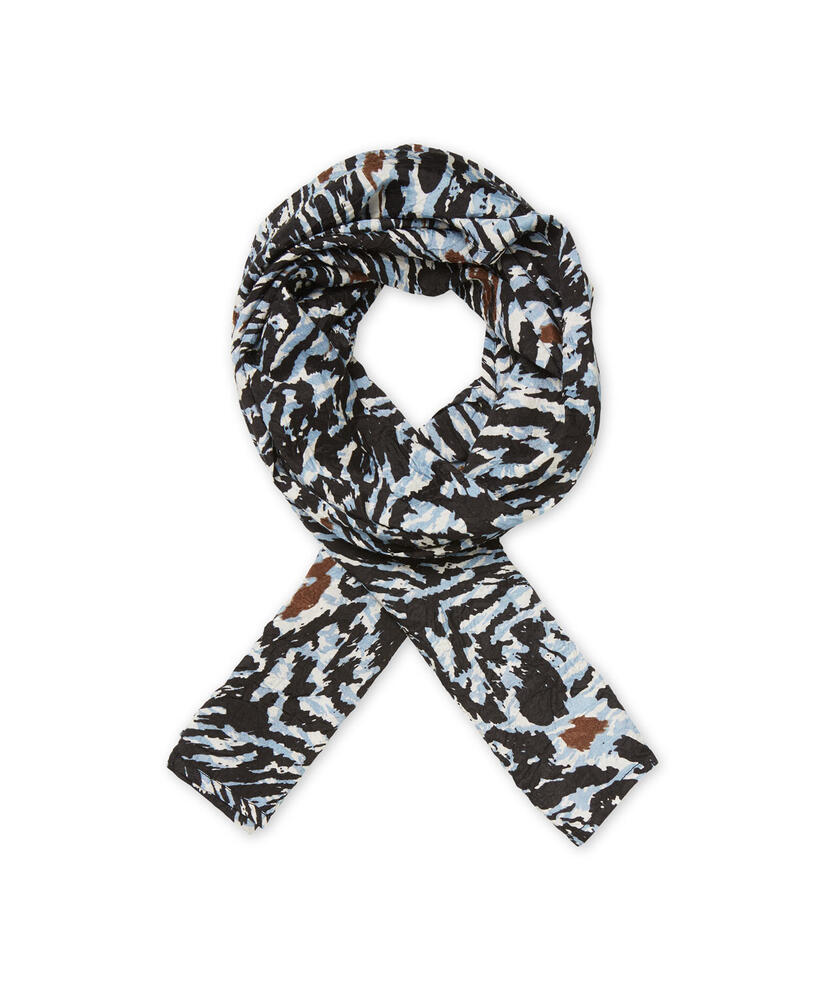 ALONG SCARF, Faded Denim