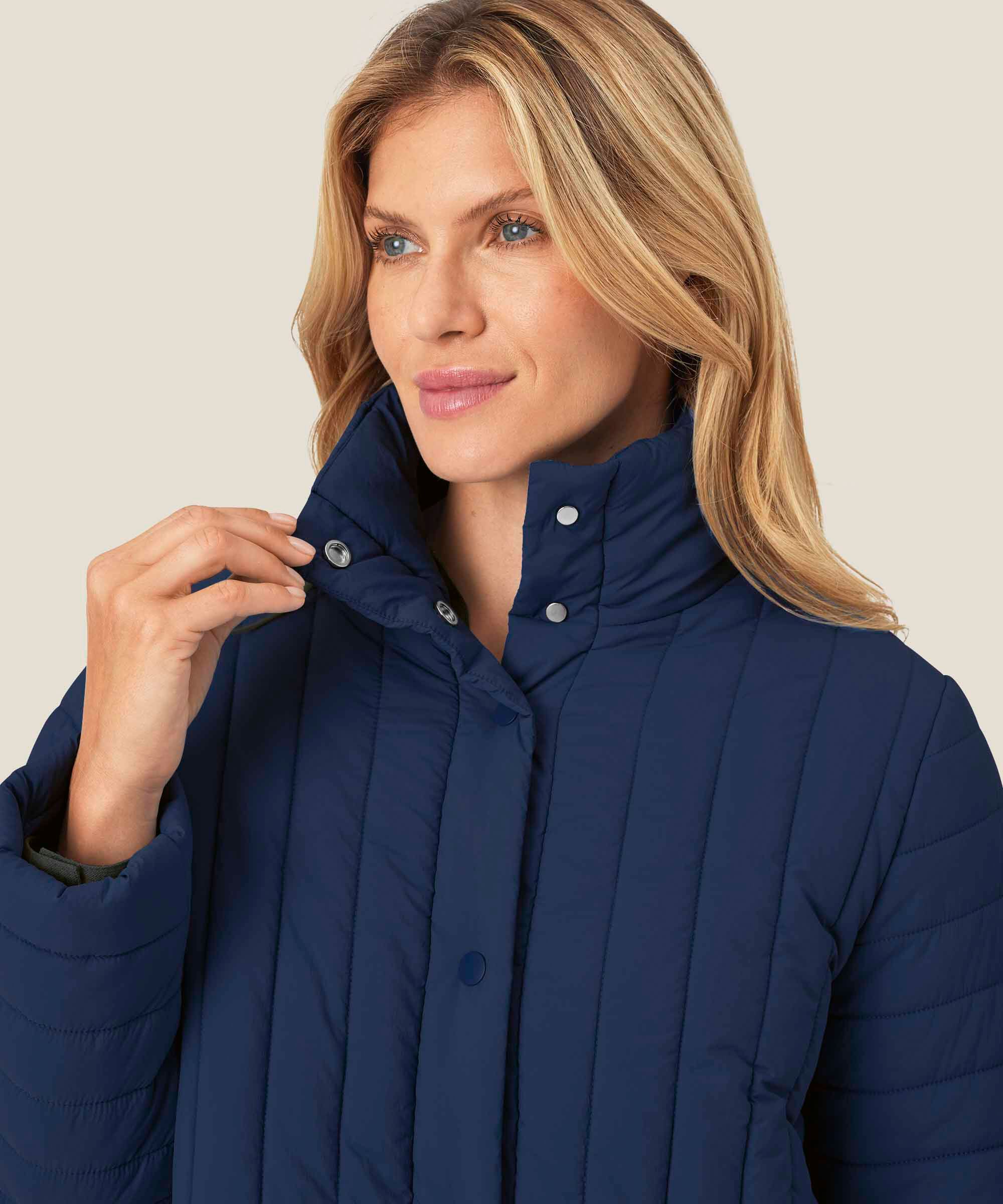 Takala Jacket, Navy Blazer