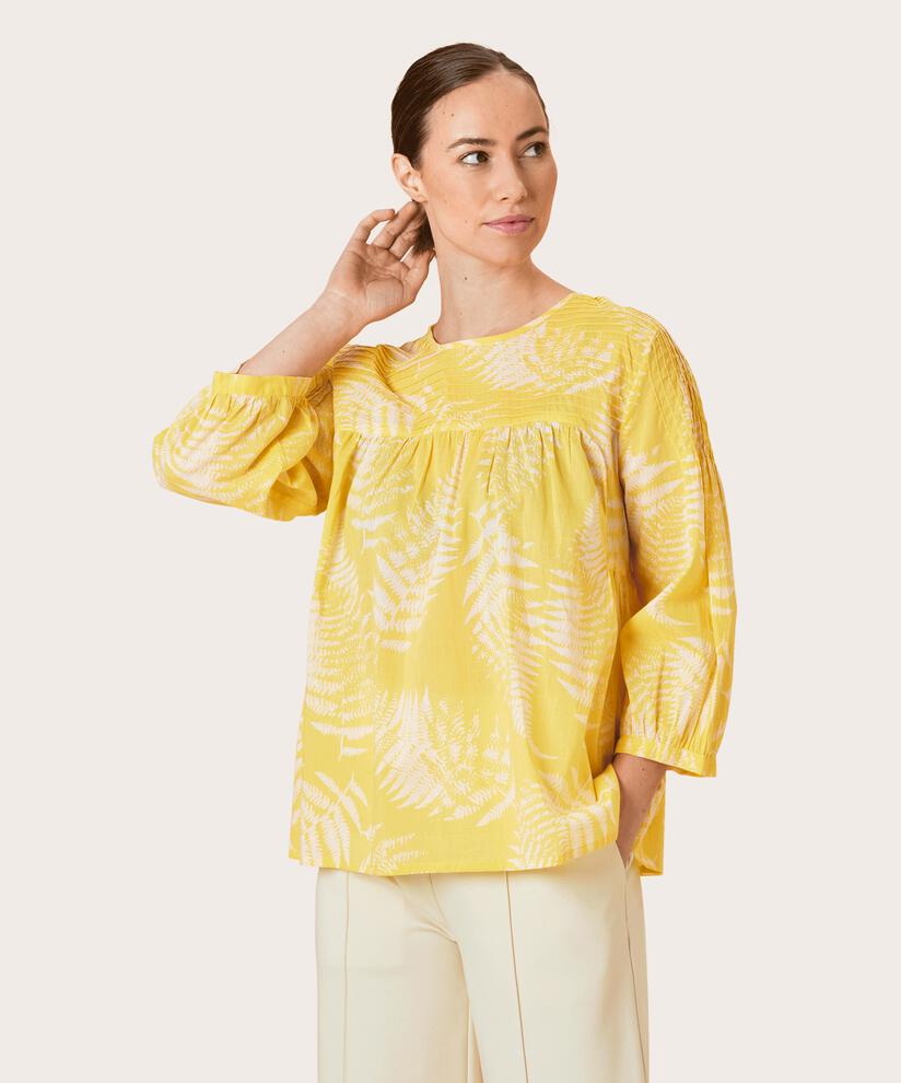 DONALDI BLOUSE, Celery