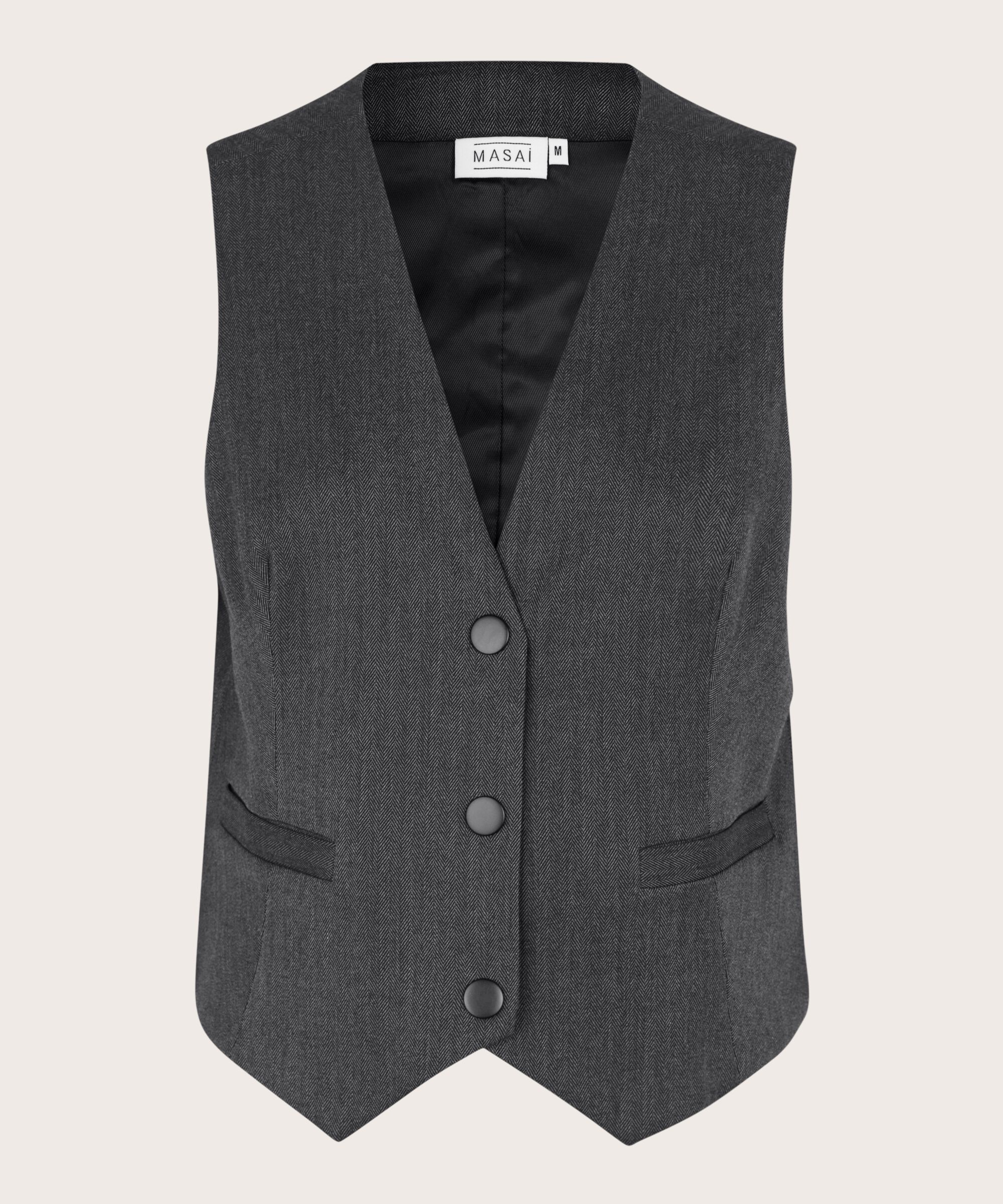 Jordyn Waistcoat, D. Grey mel.