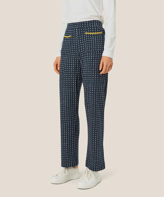 Priyanka JERSEY Trousers, Mood Indigo