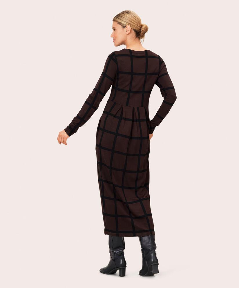 Nilana JERSEY Dress, Coffee Bean, hi-res