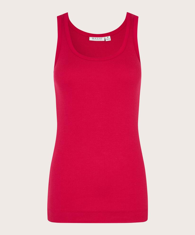 Effie JERSEY Top, Persian Red