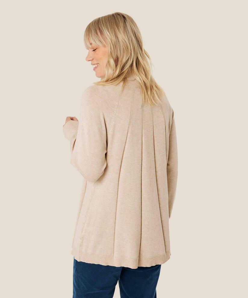 Funse Jumper, L beige mel