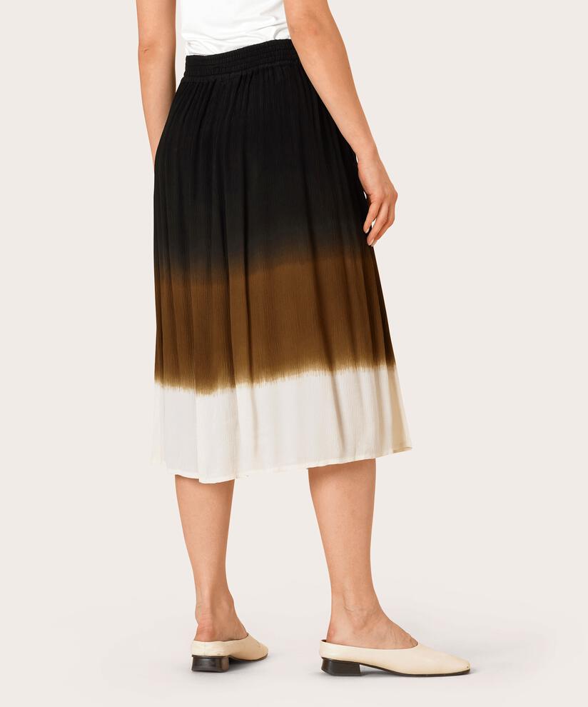 SONYA SKIRT, Bronze Brown