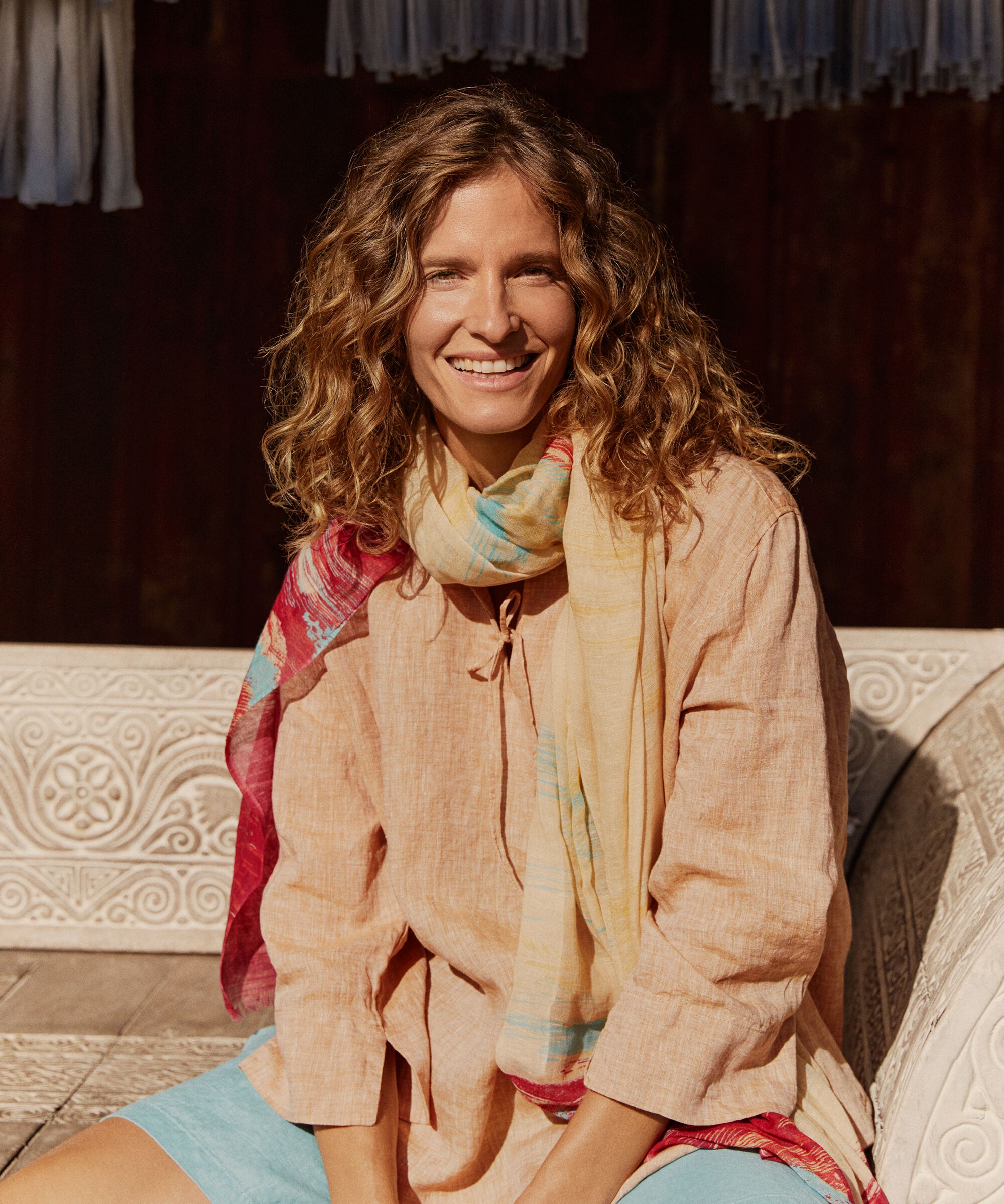 Ginamari Tunic, Cashew