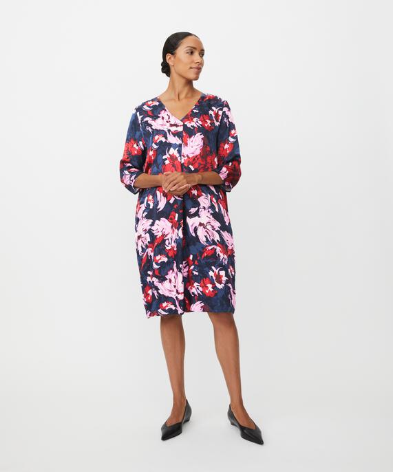 Nodetta Dress, Scarlet Sage